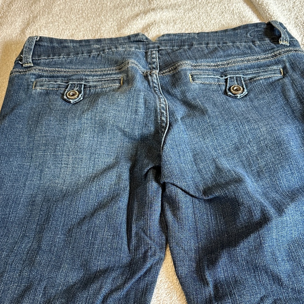 Vintage American eagle ankle Women's Blue Jeans size 6 ( read below 👇🏻) - Picture 7 of 13